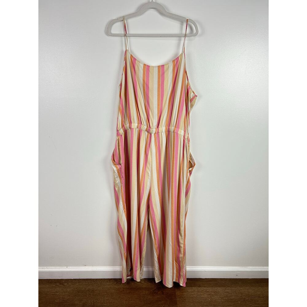 NEW Matilda Jane Take A Chance Romper Women's Plus Size XXL Pink Orange - Picture 8 of 9